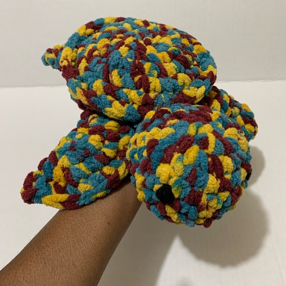 Handmade Crochet Sea Turtle Playroom Decor - Picture 6 of 16